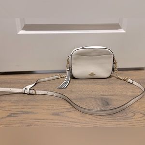 Brand new white coach crossbody